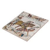 BAYEUX STEUERELEMENT Tod König Harold bei Battle Fliese (Seite)