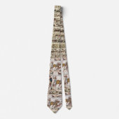 BAYEUX STEUERELEMENT Tod König Harold bei Battle Krawatte (Vorderseite)