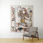 BAYEUX STEUERELEMENT Tod König Harold bei Battle Wandteppich (Beispiel)