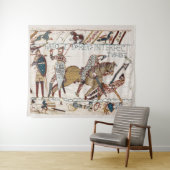 BAYEUX STEUERELEMENT Tod König Harold bei Battle Wandteppich (Beispiel (Horizontal))