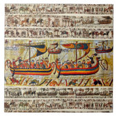 BAYEUX STEUERN 1066 FAHRSCHIFFE FLIESE (Vorderseite)