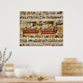 BAYEUX STEUERN 1066 FAHRSCHIFFE POSTER (Küche)