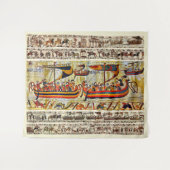 BAYEUX STEUERN 1066 FAHRSCHIFFE WANDTEPPICH (Vorderseite (Horizontal))