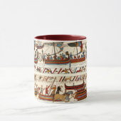 BAYEUX STEUERN 1066,NORMAN KNIGHTS,VIKING SHIPS TASSE (Zentrum)