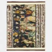 BAYEUX STEUERN 1066 Tod von König Harold Fleecedecke (Vorderseite)