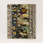 BAYEUX STEUERN 1066 Tod von König Harold Puzzle (Vertikal)