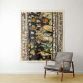 BAYEUX STEUERN 1066 Tod von König Harold Wandteppich (Beispiel)