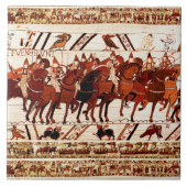 BAYEUX STEUERN NORMAN ARMY, KNIGHTS HORSEBACK FLIESE (Vorderseite)