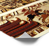 BAYEUX STEUERN NORMAN ARMY, KNIGHTS HORSEBACK POSTER (Ecke)