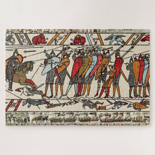 BAYEUX STEUERSCHLAG HASTINGS NORMAN KNIGHTS PUZZLE (Horizontal)