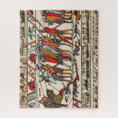BAYEUX STEUERSCHLAG HASTINGS NORMAN KNIGHTS PUZZLE (Vertikal)