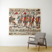 BAYEUX STEUERSCHLAG HASTINGS NORMAN KNIGHTS WANDTEPPICH (Beispiel (Horizontal))