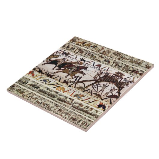 BAYEUX-STEUERSEITE DINANS, ANGRIFF AUF DEN SCHLAG FLIESE (Seite)