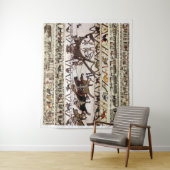 BAYEUX-STEUERSEITE DINANS, ANGRIFF AUF DEN SCHLAG WANDTEPPICH (Beispiel)