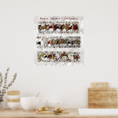 Bayeux Tapestry 11. Jahrhundert Poster (Küche)