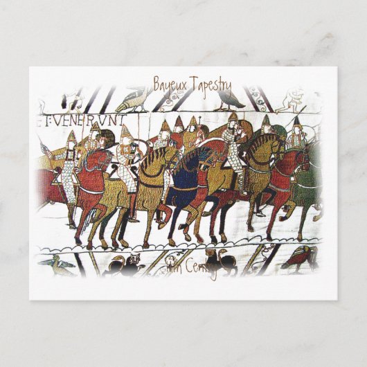Bayeux Tapestry - a7 Postkarte (Vorderseite)