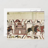 Bayeux Tapestry Earl Harold an Herzog von Normandi Postkarte (Vorne/Hinten)