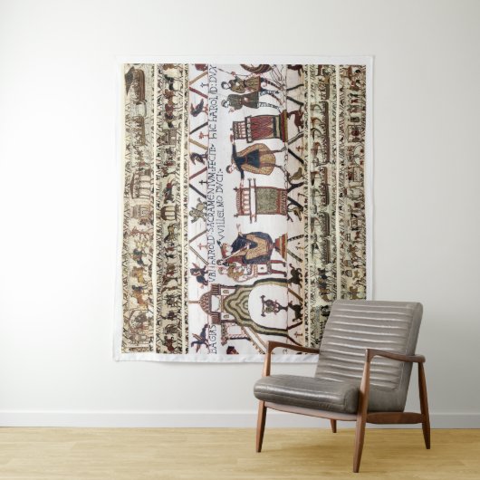 BAYEUX TAPESTRY Harold Eid zum Heiligen Relikt Wandteppich (Beispiel)