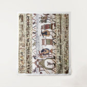 BAYEUX TAPESTRY Harold Eid zum Heiligen Relikt Wandteppich (Vorderseite)