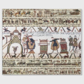 BAYEUX TAPESTRY Harold Made an Oath on Holy Relics Geschenkpapier (Flach)