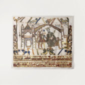 BAYEUX TAPESTRY King Edward Confessor und Harold Wandteppich (Vorderseite (Horizontal))