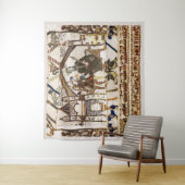 BAYEUX TAPESTRY King Edward Confessor und Harold Wandteppich (Beispiel)