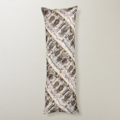 Bayeux Tapestry - King Harold Coronation Seitenschläferkissen (Rückseite (Vertikal))