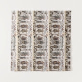 Bayeux Tapestry - King Harold Coronation Wandteppich (Vorderseite (Horizontal))