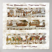 Bayeux Tapestry Scene Poster (Vorne)