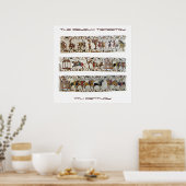 Bayeux Tapestry Scene Poster (Küche)