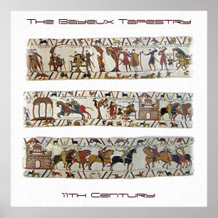 Bayeux Tapestry Scene Poster