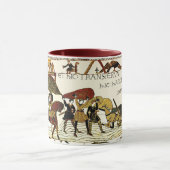 BAYEUX TAPESTRY Wilhelm bei Mont Saint-Michel Tasse (Zentrum)