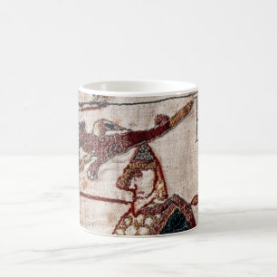 Bayeux-Tapisserie-Fahne Kaffeetasse