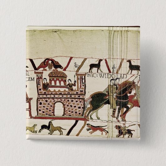 Bayeux-Tapisserie-Graf Harold zu Herzog von Button (Vorderseite)