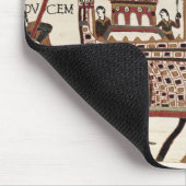 Bayeux-Tapisserie-Graf Harold zu Herzog von Mousepad (Ecke)