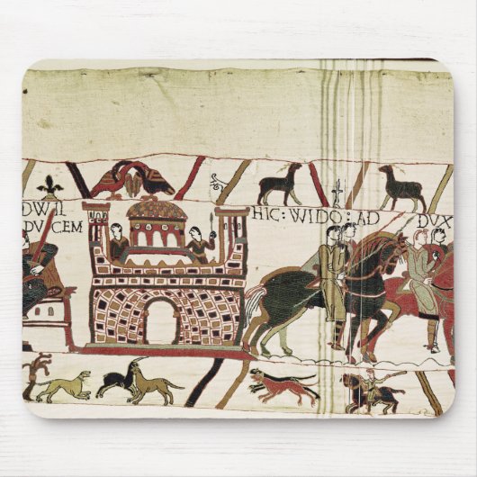 Bayeux-Tapisserie-Graf Harold zu Herzog von Mousepad (Vorne)