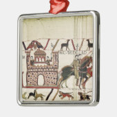 Bayeux-Tapisserie-Graf Harold zu Herzog von Ornament Aus Metall (Links)