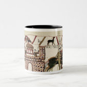 Bayeux-Tapisserie-Graf Harold zu Herzog von Zweifarbige Tasse (Mittel)