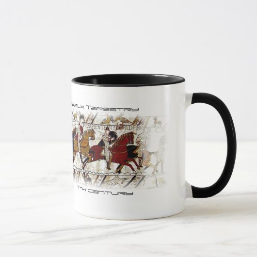 Bayeux-Tapisserie-Szene Tasse (Rechts)