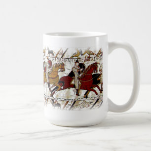 Bayeux-Tapisserie-Szenen-Tasse Kaffeetasse