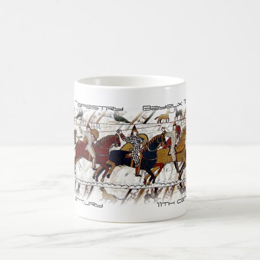 Bayeux-Tapisserie-Szenen-Tasse Kaffeetasse (Mittel)
