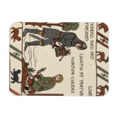 Bayeux-Teppich Parodie Magnet (Horizontal)
