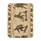 Bayeux-Teppich-Parodie Magnet (Vertikal)