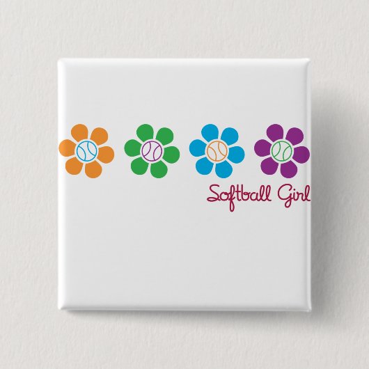 Bayflower Softball Button (Vorderseite)