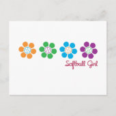 Bayflower Softball Postkarte (Vorderseite)