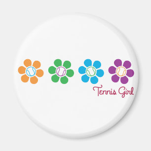 Bayflower Tennis Magnet