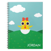 Bayla das Küken Notizblock (Vorderseite)