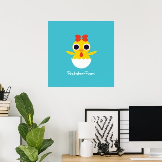 Bayla the Chick Poster (Heimbüro)