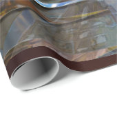 Baylene Moderne Architektur Stadt Elegant Geschenkpapier (Rolleneckpunkt)