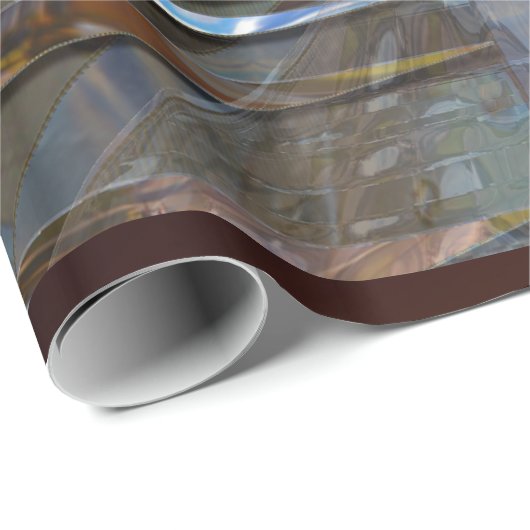 Baylene Moderne Architektur Stadt Elegant Geschenkpapier (Rolleneckpunkt)